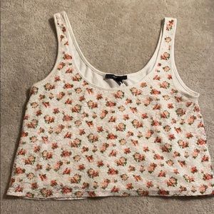 Forever 21 floral tank top